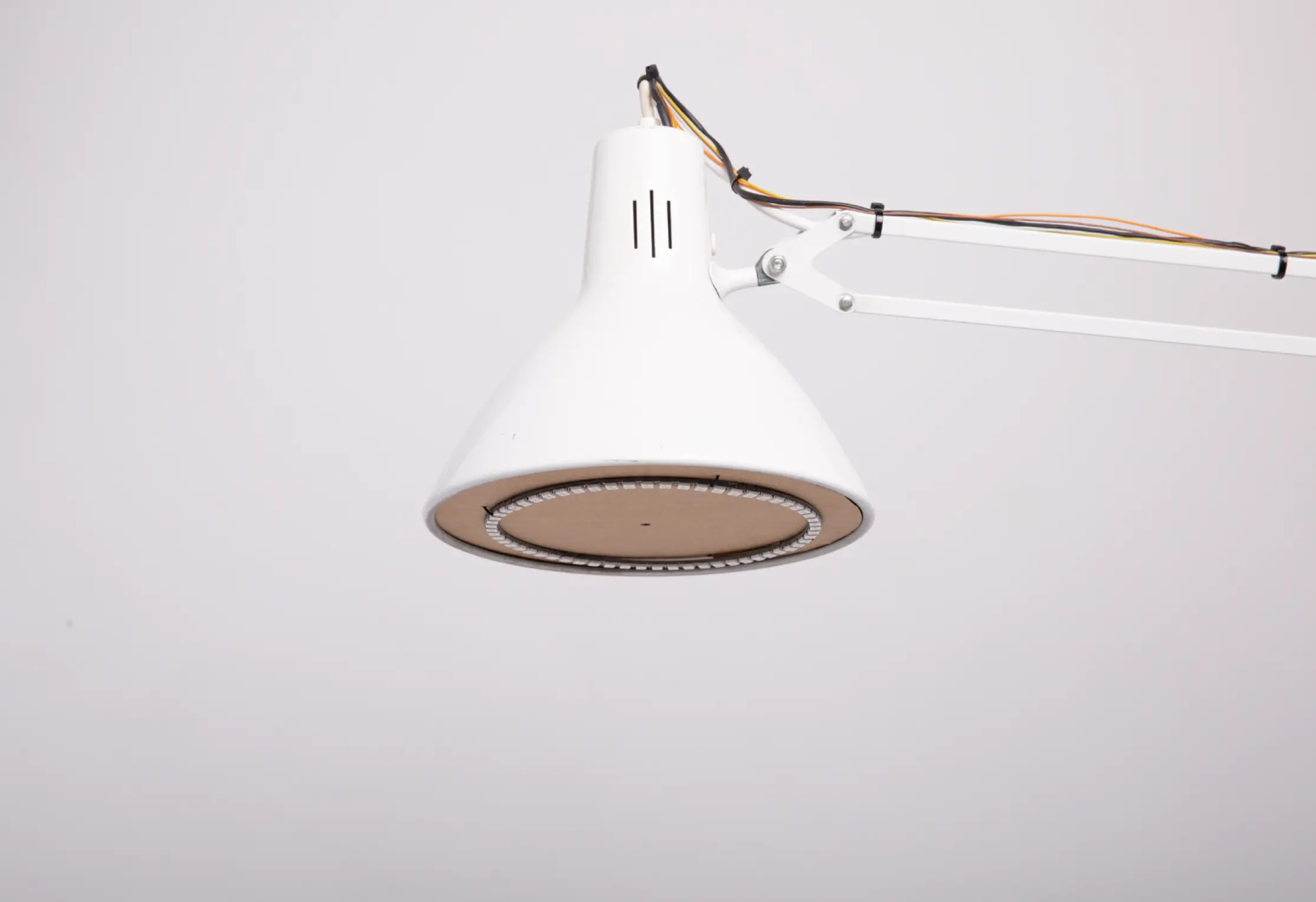 Table Lamp Hacked to communicate with the typewriter